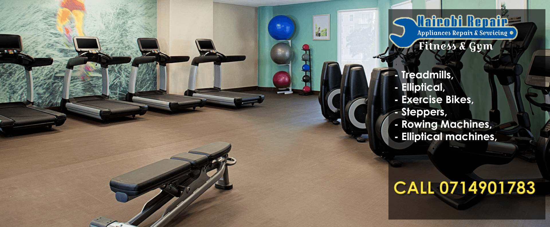 Treadmill repair fitness